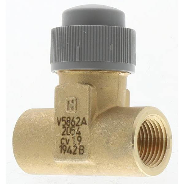 Honeywell 1/2" Npt 1/2"Npt 2 Way Cartridge Globe To Control Hot And Chill Water