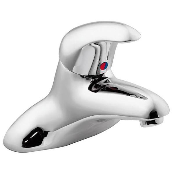 Moen Commercial 4" Centerset Single-Handle Lavatory Faucet Chrome Plated