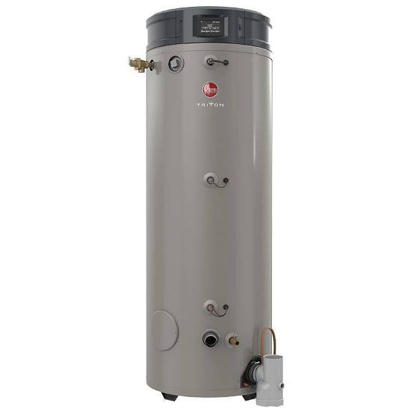Rheem Commercial Triton Heavy Duty High Efficiency 100 Gal Tall 3 Year 250k BTU Ultra Low NOx Natural Gas Water Heater