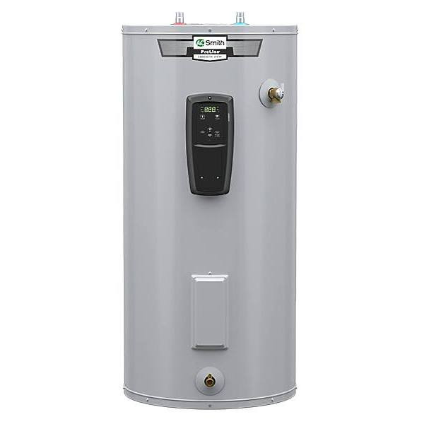 A. O. Smith 50-Gallon Short Electric Grid-Capable Water Heater 23" D X 49.25" H