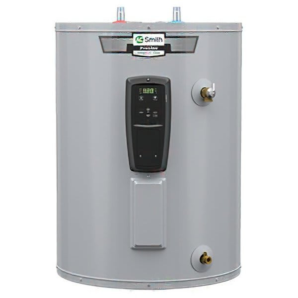 A. O. Smith 48-Gallon Lowboy Electric Grid-Capable Water Heater 26.5" D X 34" H