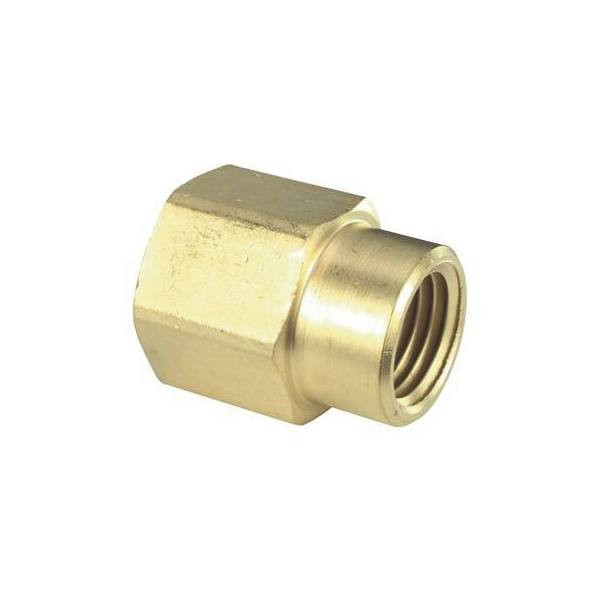ProPlus Brass Coupling, 1" X 3/4", Lead Free