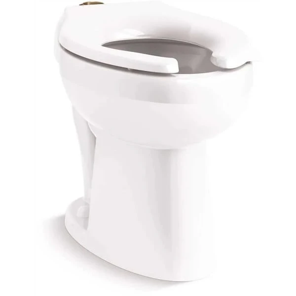 Kohler Highcliff Ultra-Ada-Height Elongated Flushometer, Toilet Bowl Only, White
