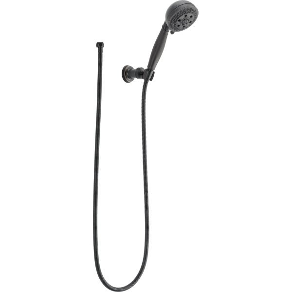 Delta Five-Setting H2okinetic Wall-Mount Hand Shower Venetian Bronze, 1.75 Gpm