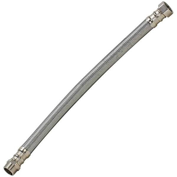 Fluidmaster 3/4 In Mip X 3/4 In Fip X 18 In L Braided Water Heater Connector