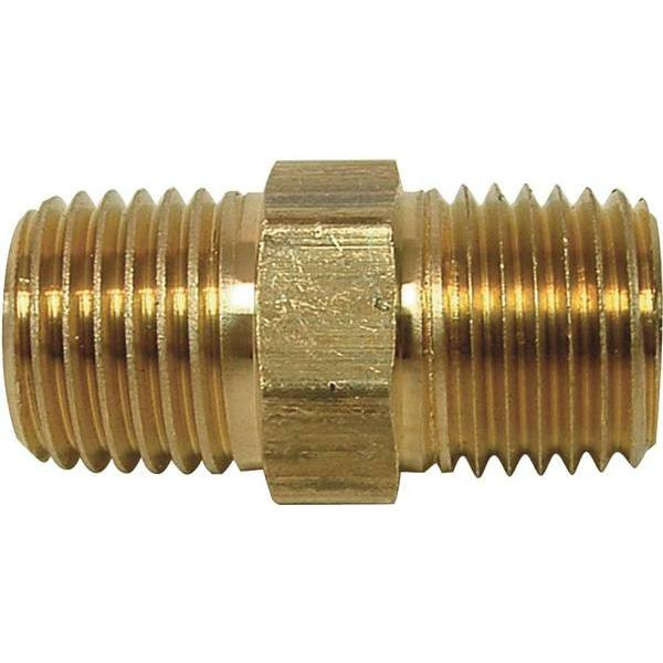 Sioux Chief 3/8 In Lead-Free Brass Hex Nipple