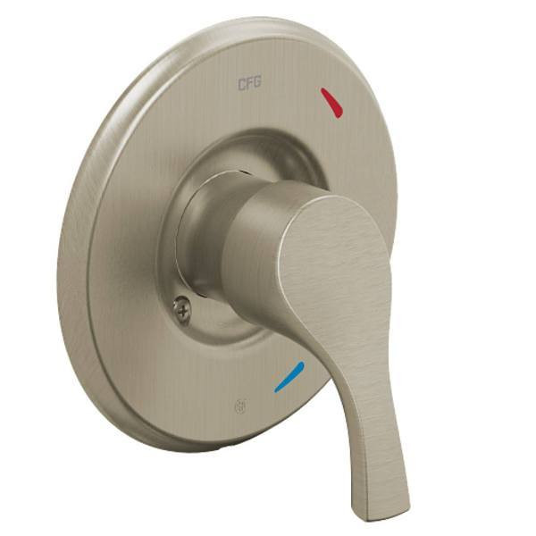 Cleveland Faucet Group Ash Brushed Nickel Cycling Valve Only Trim