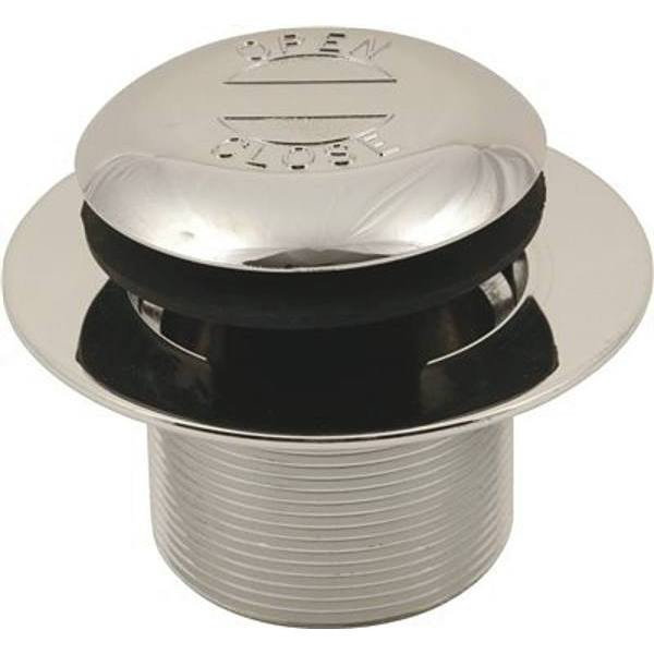 Proplus 1" X 3/8" Drain Toe Touch Stopper Kit Chrome