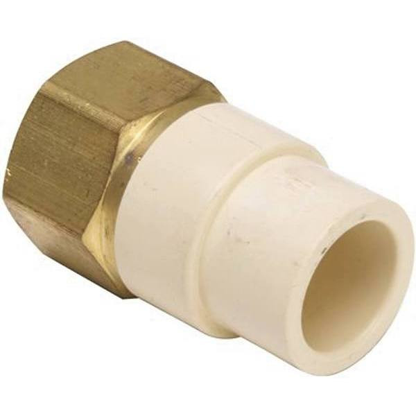 ProPlus 1/2" Cpvc Socket X 1/2" FIP Ld Free Cpvc/Brass Trans Adapter