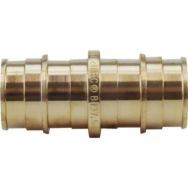 Apollo PEX-A Barb Coupling, 3/4", Brass