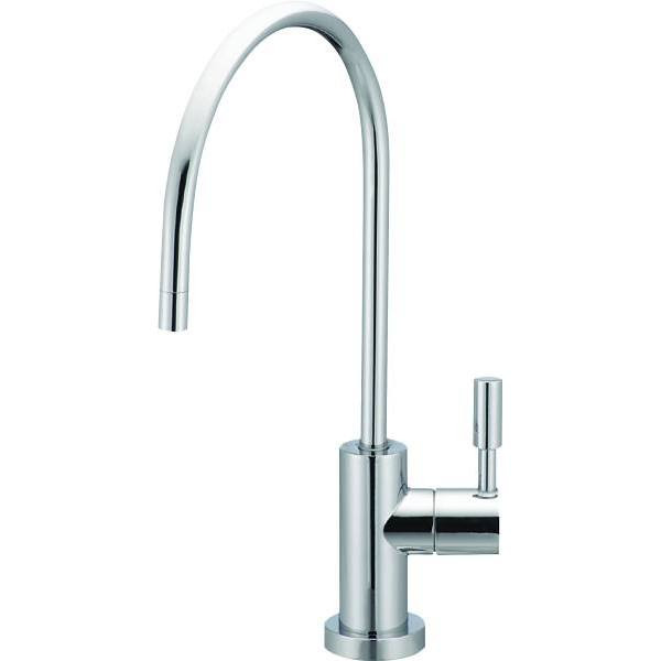 Canature 5.7 In. Gooseneck Spout Designer Faucet (Brushed Nickel)