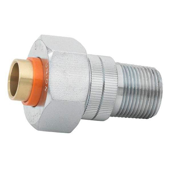 Homewerks 3/4 In. Galvanized Steel Mip X Sweat Dielectric Union