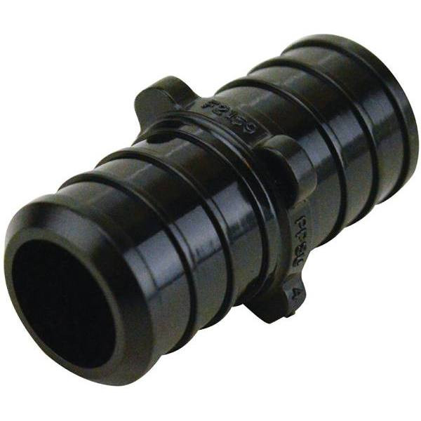 Apollo 3/4", Plastic Pex-B Barb Coupling, Package Of 5