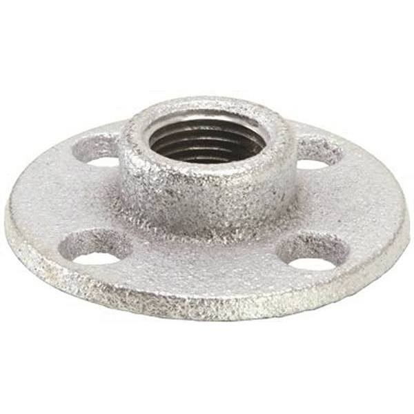 1/2 In. Galvanized Floor Flange