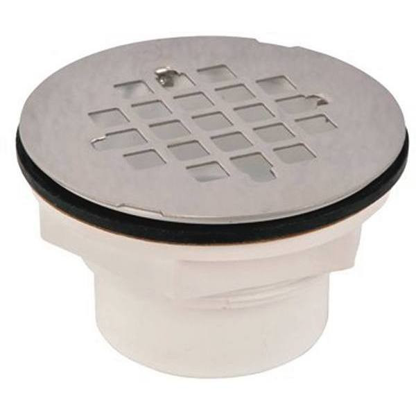 ProPlus 2in. Shower Drain With 4-1/4in. Stainless Steel Strainer