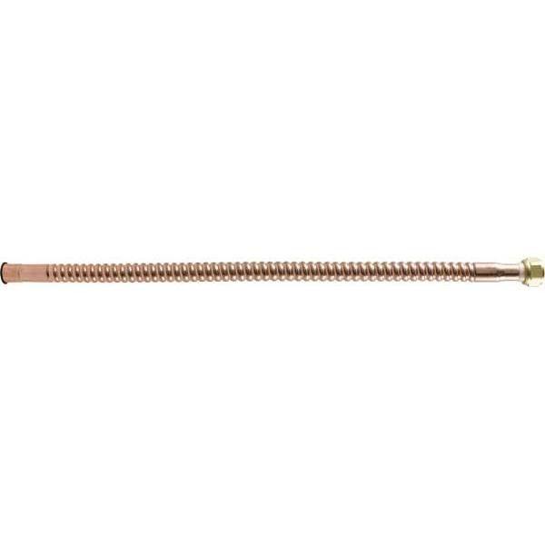 Home-Flex 3/4 In. Sweat X 3/4 In. Fip X 18 In. Copper Water Heater Connector