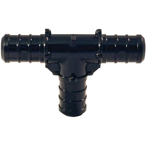 Apollo 1/2", Plastic, Pex-B Barb Tee, Package Of 5