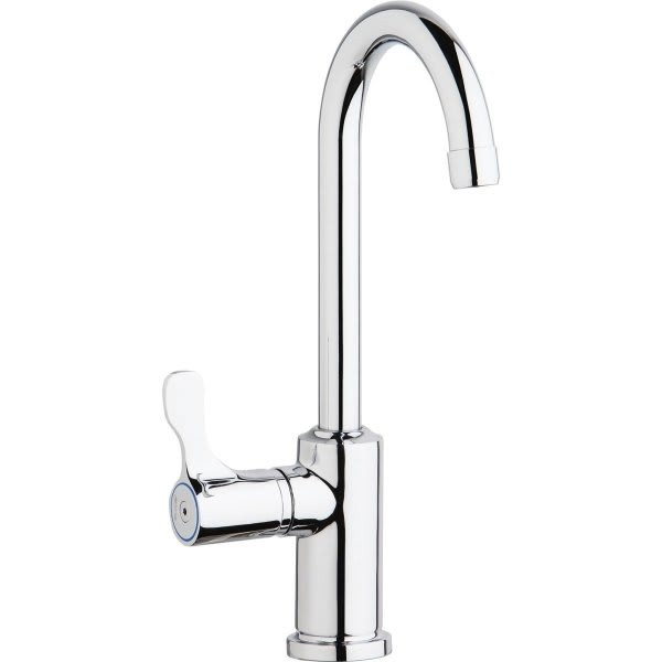 Elkay Classroom/Bar Faucet, 1.5 Gpm, Chrome, 1 Handle