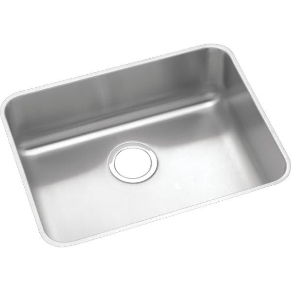 Elkay Single Bowl Stainless Steel Undermount Sink 23-1/2 X 18-1/4 X 7-1/2"