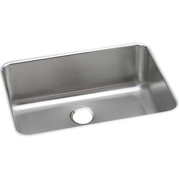 Elkay Single Bowl Stainless Steel Undermount Sink 26-1/2 X 18-1/2 X 10"
