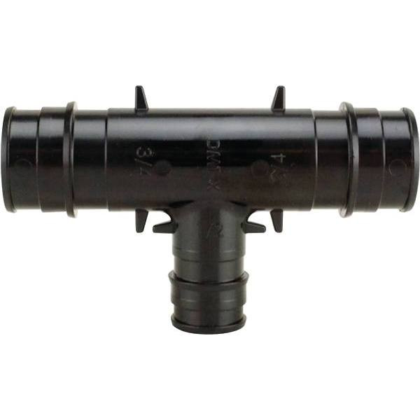 Apollo PEX-A Barb Reducing Tee, 3/4" X 3/4" X 1/2", Poly-Alloy