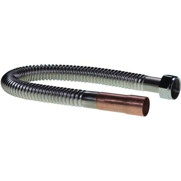 Falcon Stainless 3/4 In. I.d. X 3/4 In. Fip X 7/8 In. O.d. X 18 In. Stainless Steel Flex Connector