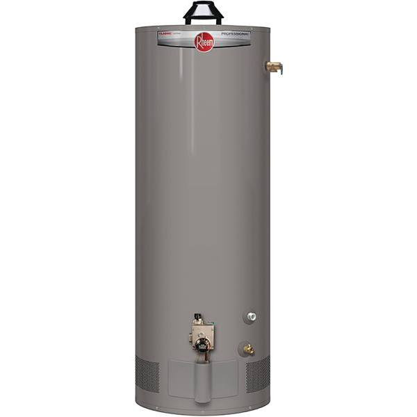 Rheem Professional Classic Mobile Home 40 Gal. Tall 34k BTU Natural Gas And LP Tank Water Heater