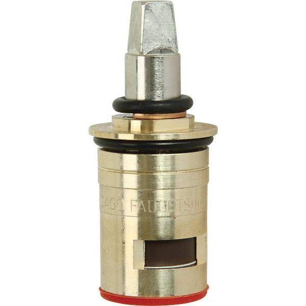 Chicago Faucets Ceramic Left-Hand Hot Lead-Free Short 1/4-Turn Cartridge