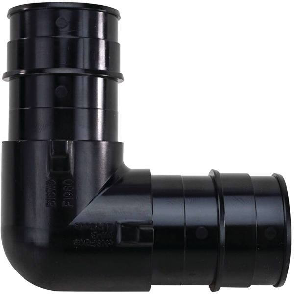 Apollo 1", Poly-Alloy PEX-A  90-Elbow Expansion Barb, Package Of 5