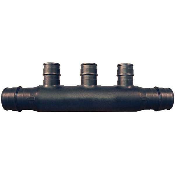 Apollo 3/4", Poly-Alloy, Pex-A Expansion Barb 3-Port Open Manifold