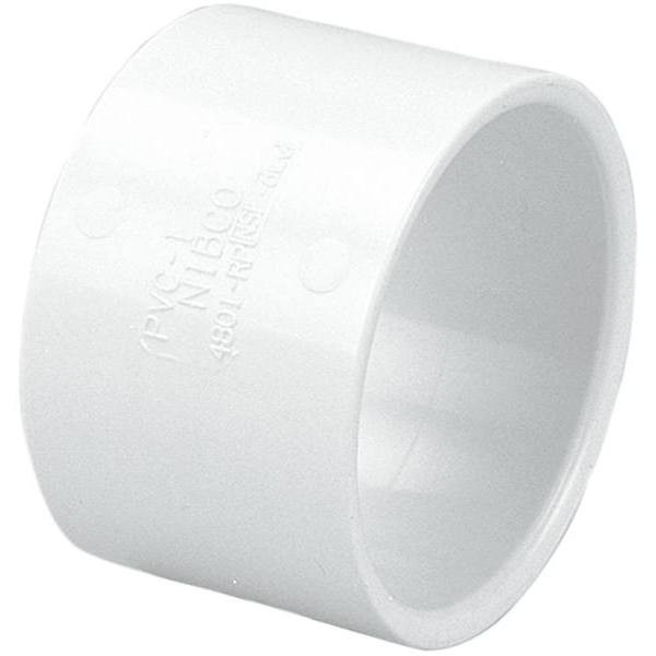 Nibco 4 In. PVC DWV Hub X Hub Repair Coupling