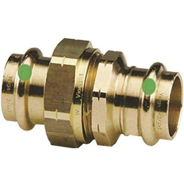 Viega Propress 1-1/4 In. Press Zero-Lead Bronze Union