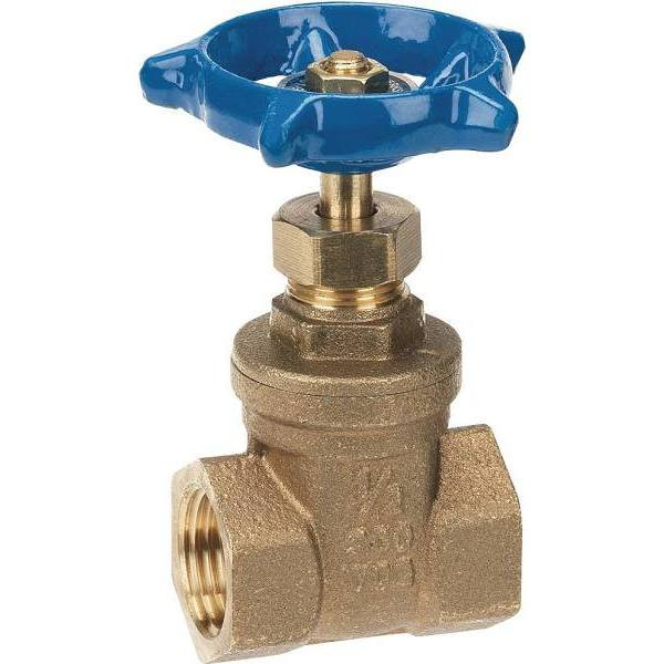 Everbilt 1-1/2" Fip X 1-1/2" Fip Brass Gate Valve