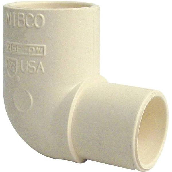 Nibco 1 In. Cpvc Cts Spigot X Socket 90-Degree Street Elbow Fitting