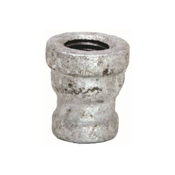 ProPlus 1-1/2" X 1-1/4" Galvanized Malleable Coupling