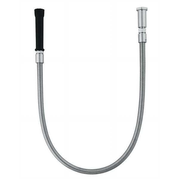 T And S 44 In. Stainless Steel Flex Hose W/ Black Handle