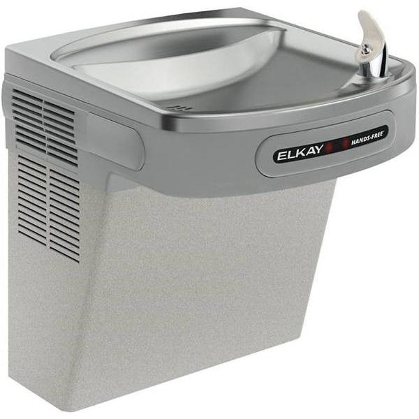 Elkay Hands-Free ADA Drinking Fountain, Light Gray Granite