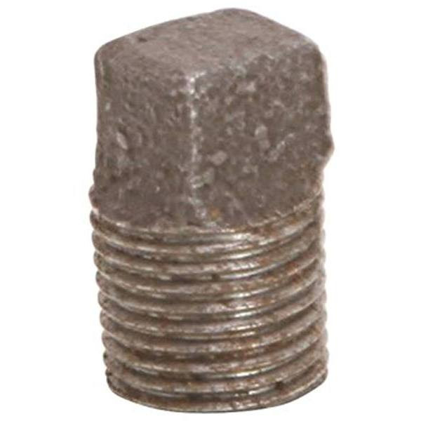 ProPlus 1 In. Black Malleable Plug