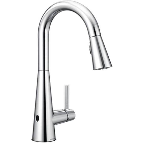 Moen Touchless Single-Handle Kitchen Faucet With Pull-Down Sprayer #76 (Chrome)