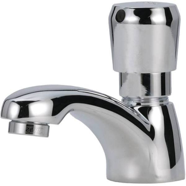 Zurn Aquaspec Faucet, Deck Mnt, 0.5 Gpm, Vandal-Resist Spray, Push-Button