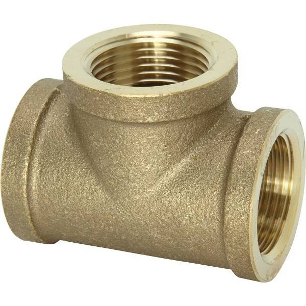 ProPlus Brass Tee, 3/8",  Lead Free