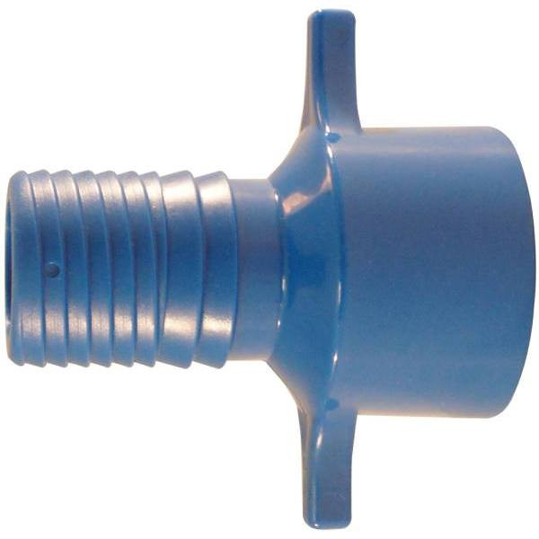 Apollo 1 In. Barb Insert Blue Twister Polypropylene X Fpt Adapter Fitting