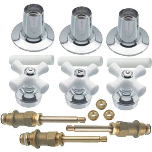Danco Porcelain Cross-Handle Bathtub And Shower Faucet Rebuild Kit