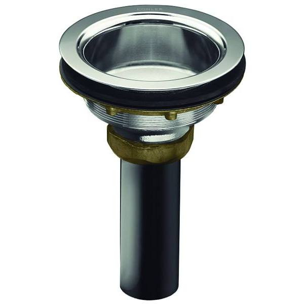 Kohler Duostrainer 4-1/2 In. Sink Strainer Body (Polished Chrome)