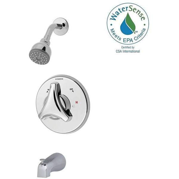 Symmons Origins Temptrol Single-Handle 1-Spray Tub And Shower Faucet (Chrome)