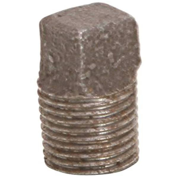 ProPlus 1-1/4 In. Black Malleable Plug