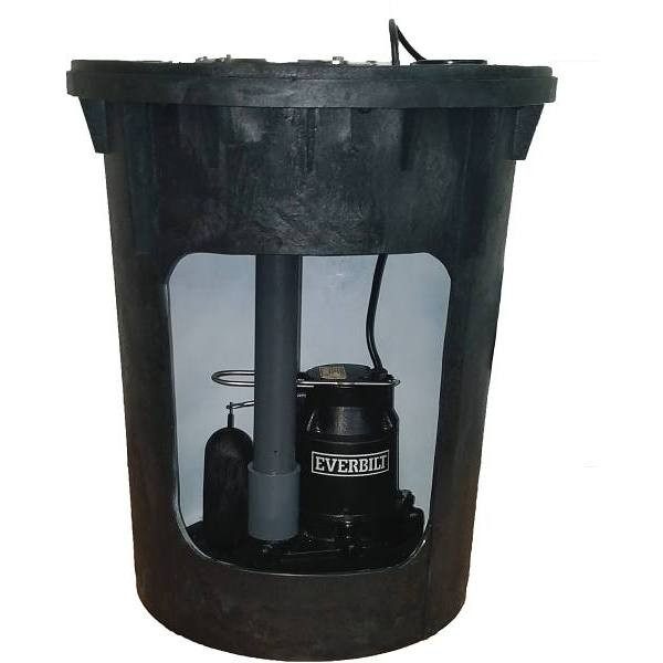 Everbilt 3/10 HP Pre-Plumbed Sump Pump System