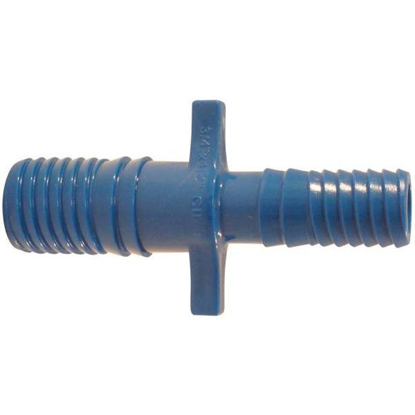 Apollo 3/4 In. X 1/2 In. Barb Insert Blue Twister Polypropylene Coupling Fitting