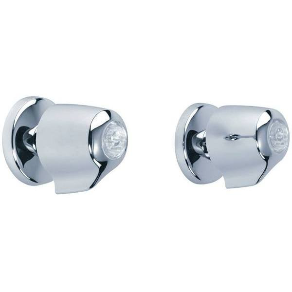 Gerber Classics 2h Valve/Trim W/ 1/2 In. IPS Connections And Metal Handles