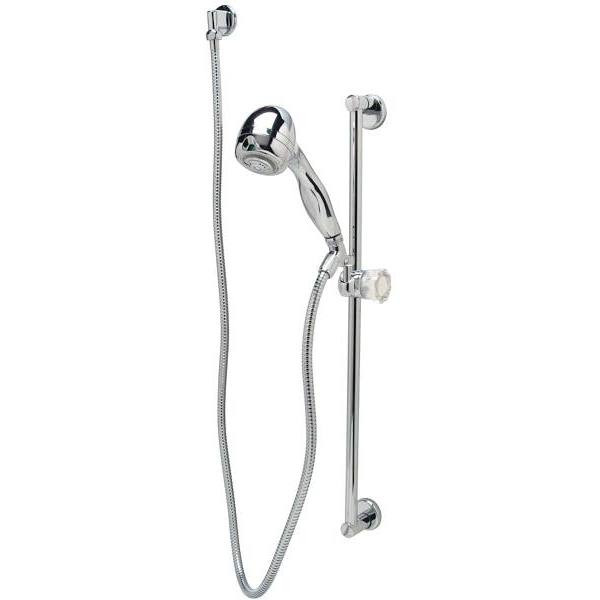 Zurn Temp-Gard 24 Single-Handle Handheld Shower With Mounting Bar (Chrome)